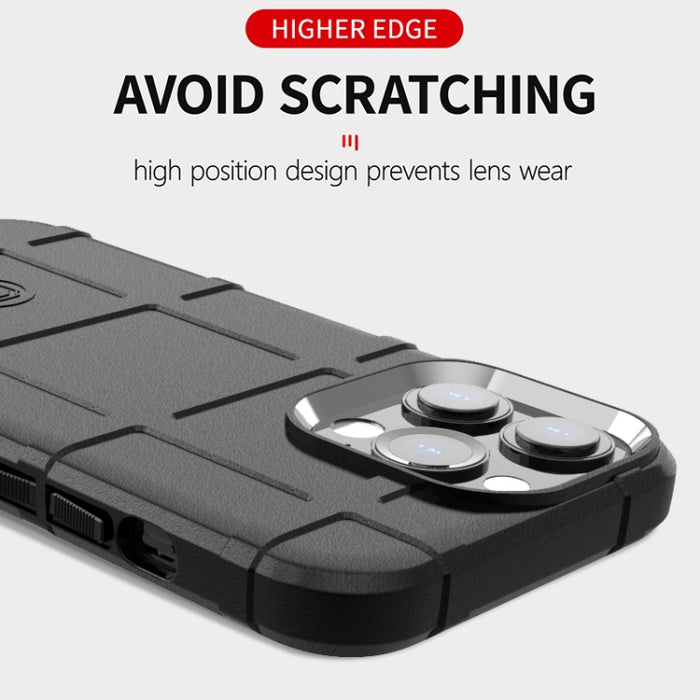Para iPhone 13 Pro Rugged Shield Funda de TPU a prueba de golpes de cobertura total