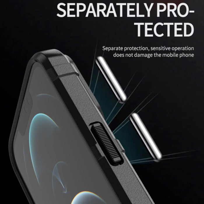 Para iPhone 13 Pro Rugged Shield Funda de TPU a prueba de golpes de cobertura total