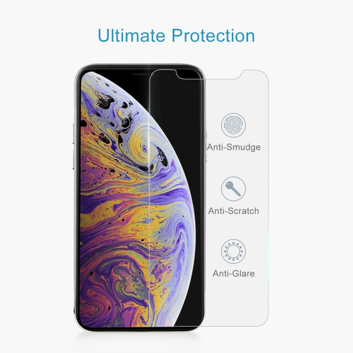 Película de vidrio templado 2.5D 9H de 0,3 mm para iPhone 11 Pro Max / XS Max