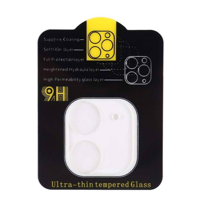 Para iPhone 11 9H 2.5D Película de vidrio templado para lente de cámara trasera