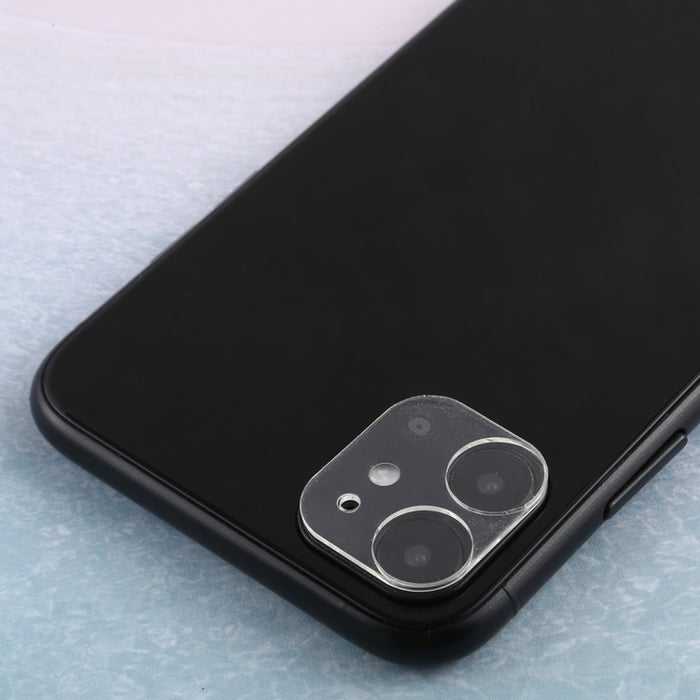 Para iPhone 11 9H 2.5D Película de vidrio templado para lente de cámara trasera