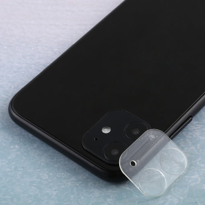 Para iPhone 11 9H 2.5D Película de vidrio templado para lente de cámara trasera