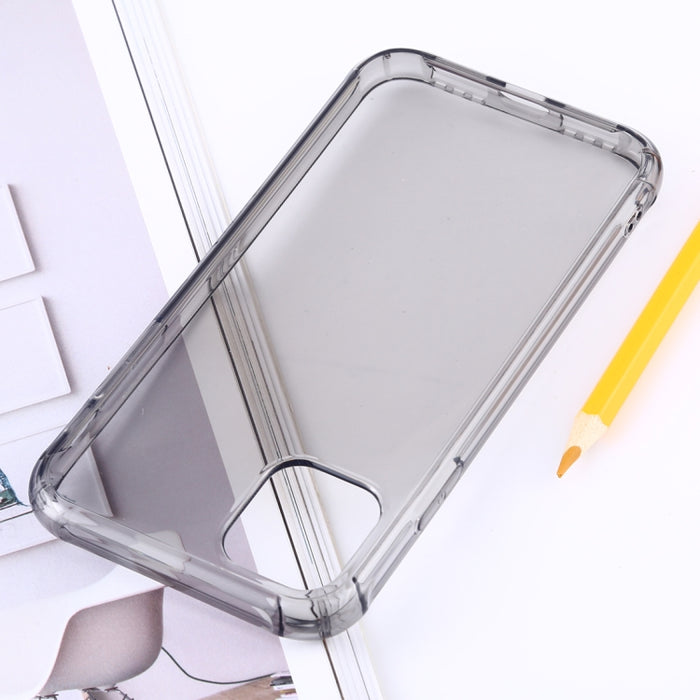 Para iPhone 11 Funda protectora de TPU transparente gruesa a prueba de golpes