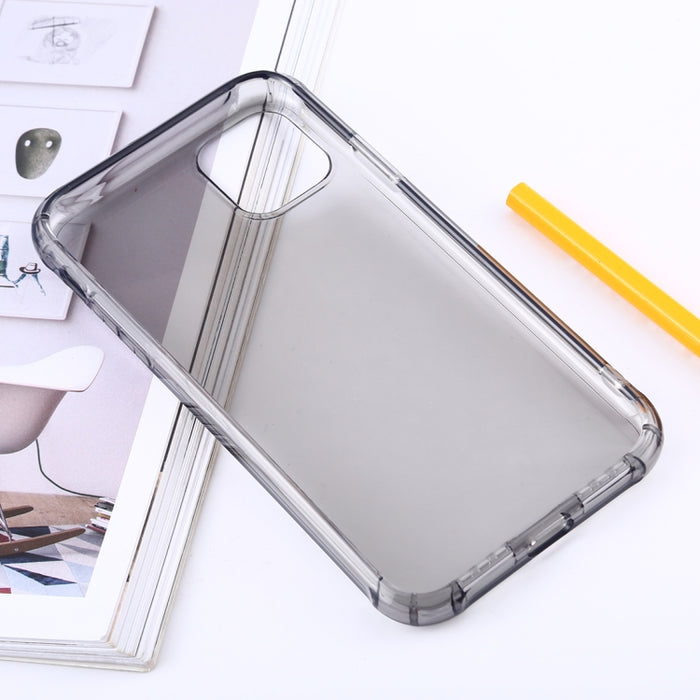 Para iPhone 11 Funda protectora de TPU transparente gruesa a prueba de golpes