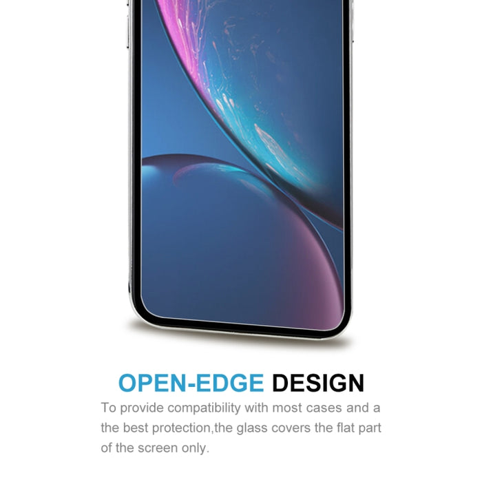 Para iPhone 11 / XR 50 piezas 0,3 mm 2.5D 9H Película de vidrio templado