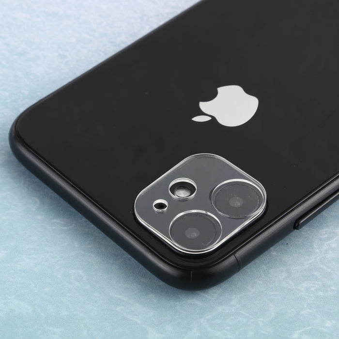 Para iPhone 11 / XR Película de vidrio templado para lente de cámara trasera