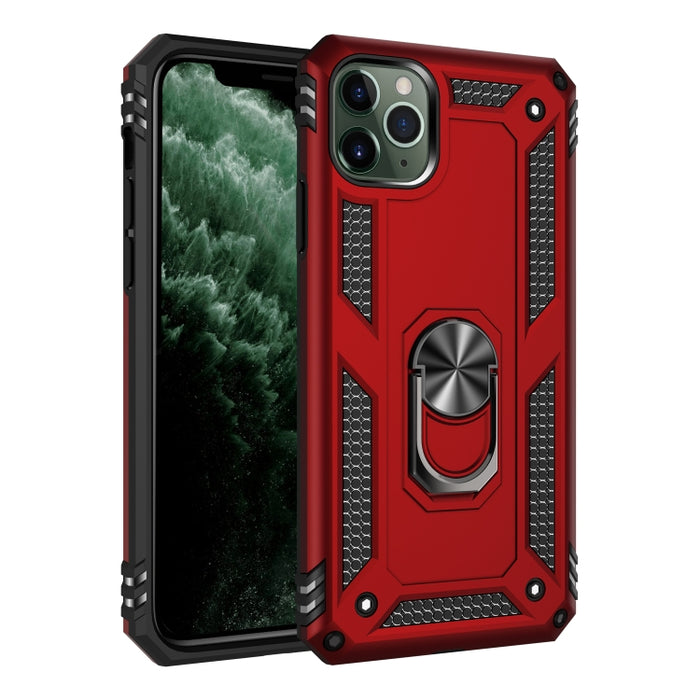 Funda protectora a prueba de golpes de Armor TPU + PC para iPhone 11, con soporte de rotación de 360 grados