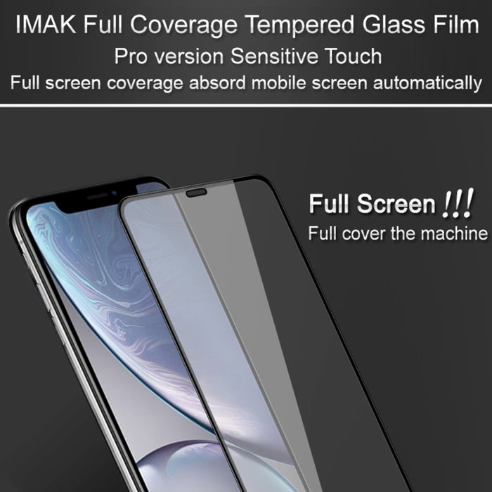 Para iPhone XS Max IMAK 9H Dureza superficial Película de vidrio templado de pantalla completa