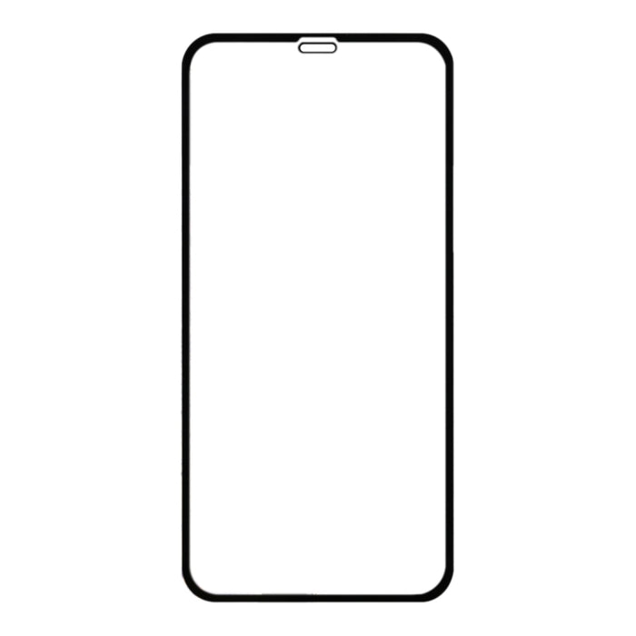 Para iPhone XS Max 9H 2.5D Película protectora de pantalla completa de fibra de carbono con pantalla de seda ultrafina