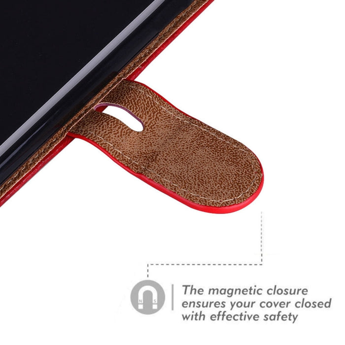 Para iPhone XS Max Business Style Oil Wax Texture Funda de cuero con tapa horizontal con soporte, ranuras para tarjetas y billetera