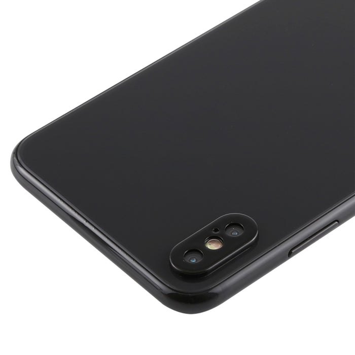 Cubierta del anillo de protección de la lente de la cámara trasera con aguja de herramienta de expulsión de bandeja para iPhone XS Max