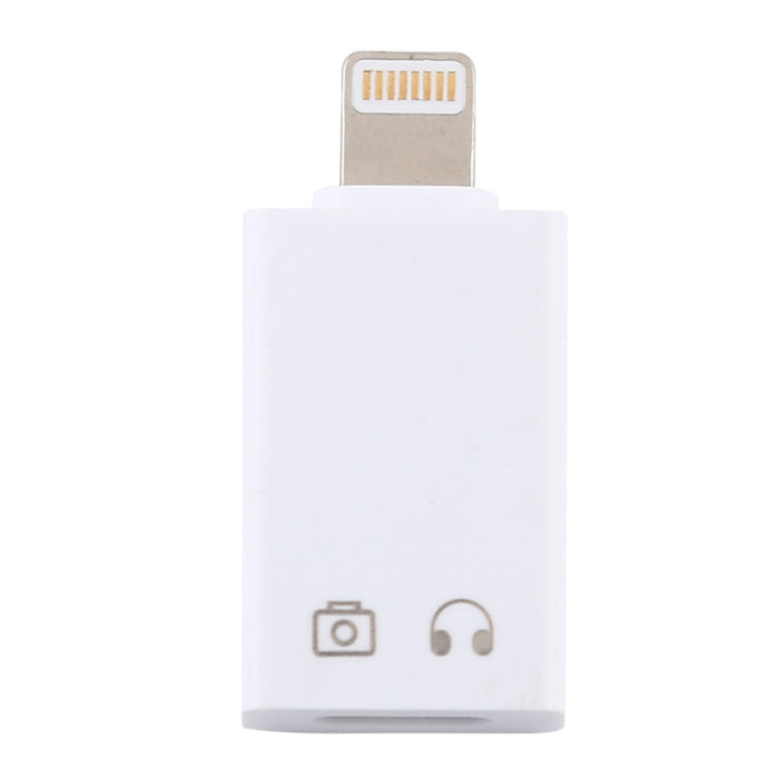 Adaptador de auriculares macho de 8 pines a USB-C/tipo-C hembra para cargar y escuchar canciones, compatible con transmisión de datos y tomar fotografías
