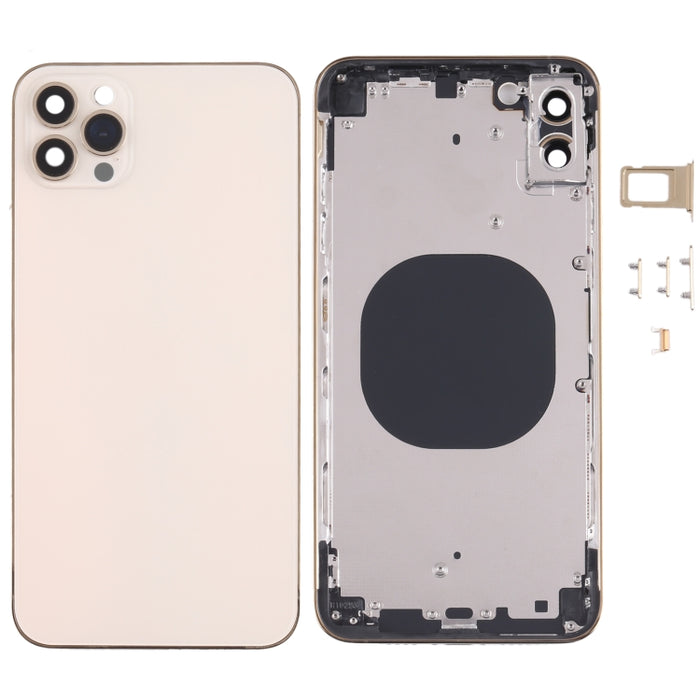 Cubierta de carcasa trasera con apariencia de imitación de iP13 Pro Max para iPhone XS Max, for iPhone XS Max(Black), for iPhone XS Max(Gold), for iPhone XS Max(Blue, for iPhone XS Max(White)
