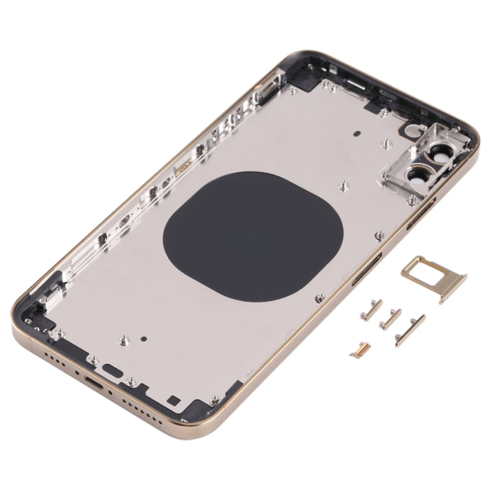Cubierta de carcasa trasera con apariencia de imitación de iP13 Pro Max para iPhone XS Max, for iPhone XS Max(Black), for iPhone XS Max(Gold), for iPhone XS Max(Blue, for iPhone XS Max(White)