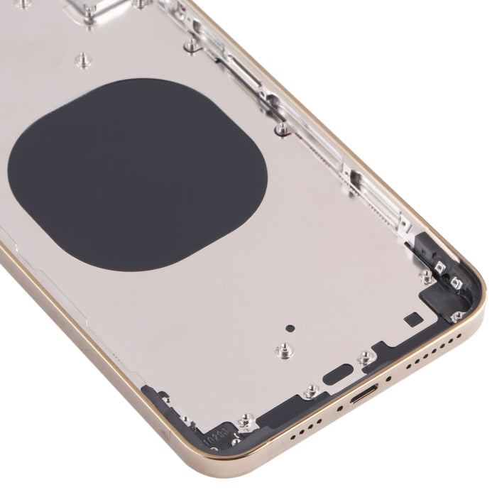Cubierta de carcasa trasera con apariencia de imitación de iP13 Pro Max para iPhone XS Max, for iPhone XS Max(Black), for iPhone XS Max(Gold), for iPhone XS Max(Blue, for iPhone XS Max(White)