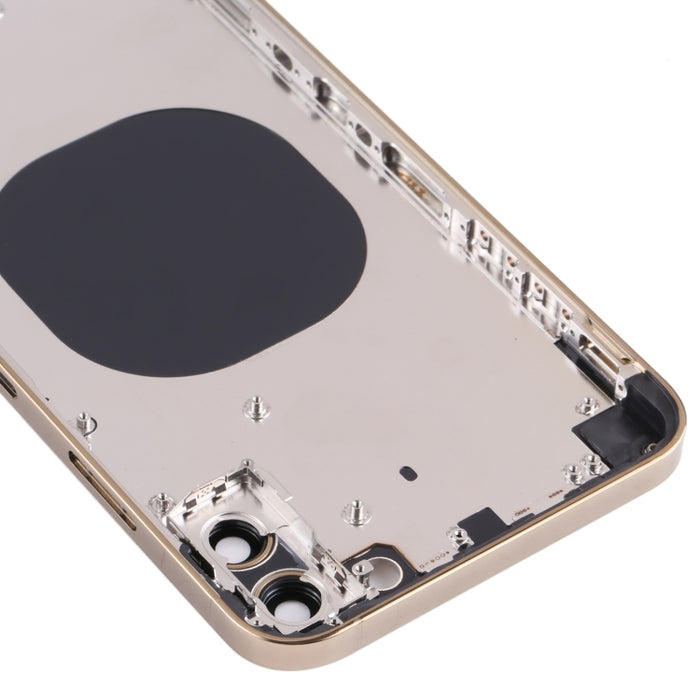 Cubierta de carcasa trasera con apariencia de imitación de iP13 Pro Max para iPhone XS Max, for iPhone XS Max(Black), for iPhone XS Max(Gold), for iPhone XS Max(Blue, for iPhone XS Max(White)
