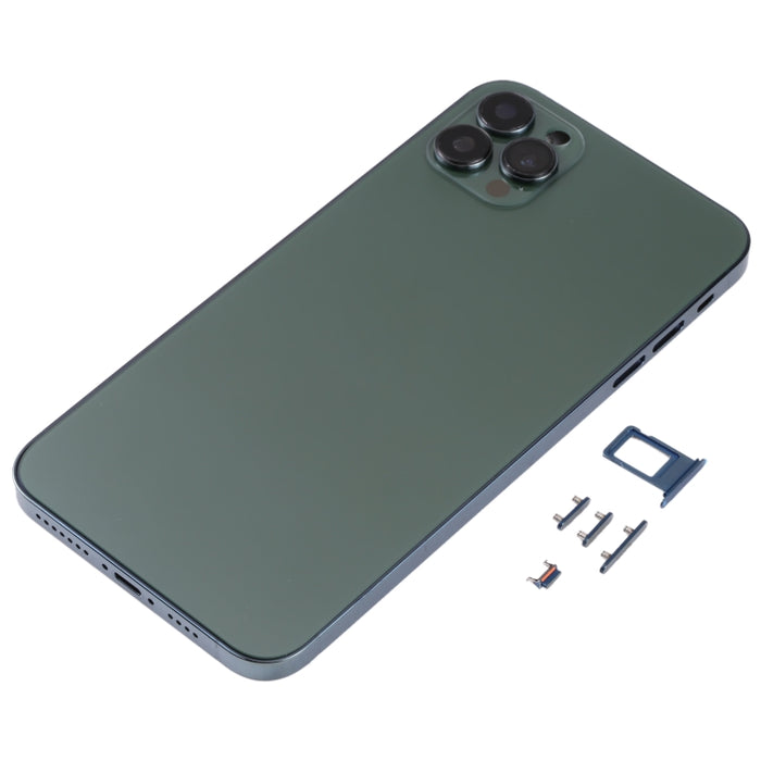 Cubierta de carcasa trasera con apariencia de imitación de iP13 Pro Max para iPhone XS Max, for iPhone XS Max(Green)
