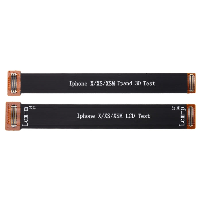 1 par de cables flexibles de prueba de extensión de pantalla LCD para iPhone XS / XS Max, For iPhone XS / XS Max