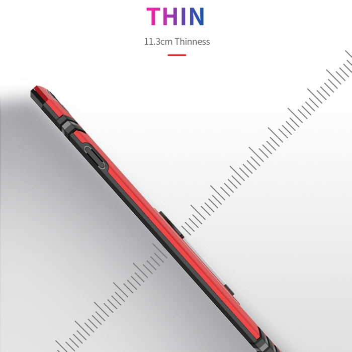 Para iPhone XS Max Armor Funda protectora de TPU + PC a prueba de golpes con soporte de rotación de 360 grados