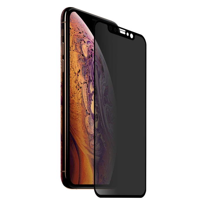 Para iPhone XS Max ENKAY Hat-Prince 0,26 mm 9H 6D Película de vidrio templado de pantalla completa antideslumbrante de privacidad