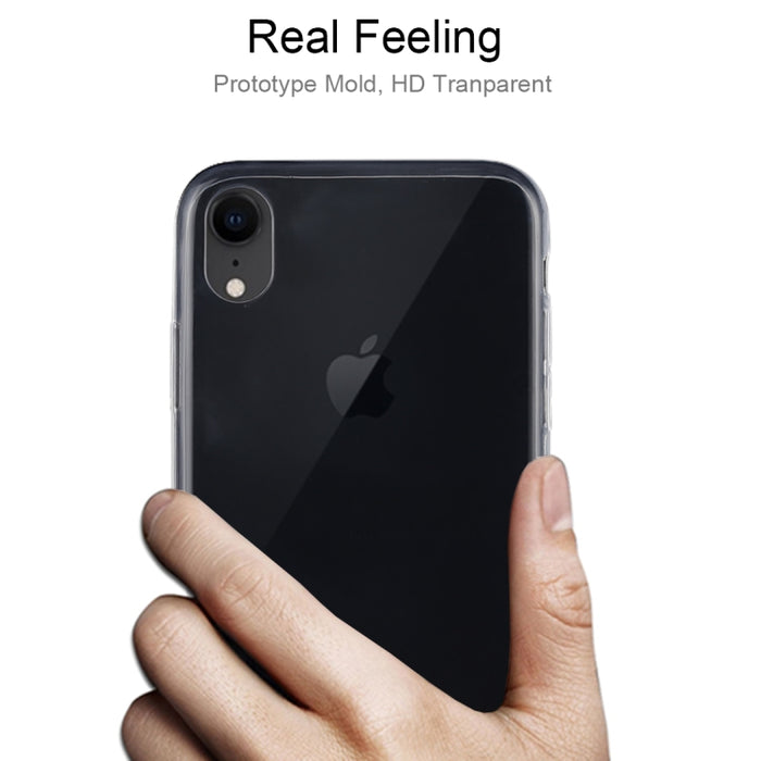 Para iPhone XR TPU Funda transparente ultrafina