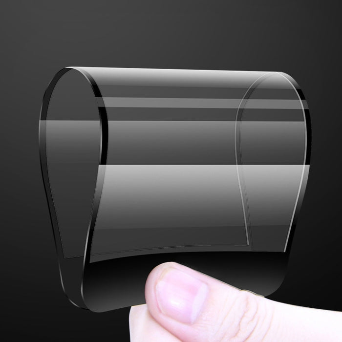 Para iPhone 11 / XR 0,1 mm 9H Película de vidrio templado de fibra flexible de pantalla completa