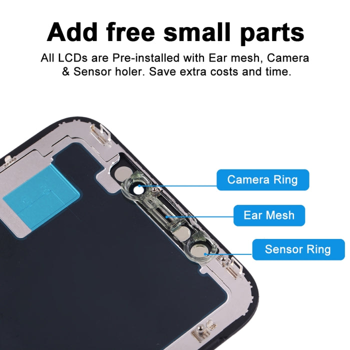 Pantalla LCD y digitalizador de montaje completo (Original) para iPhone XR, For iPhone XR (Original)