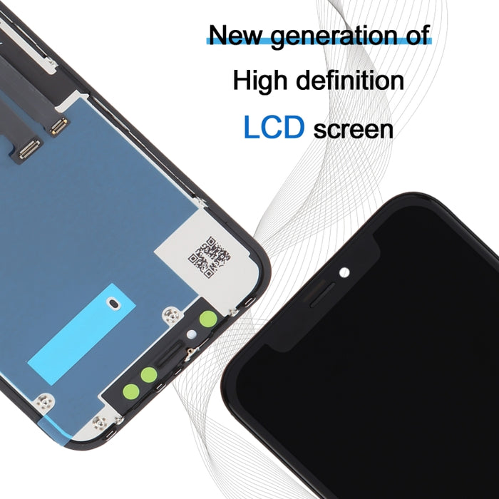 Pantalla LCD de material TFT incell y ensamblaje completo del digitalizador para iPhone XR, For iPhone XR(JK inell)