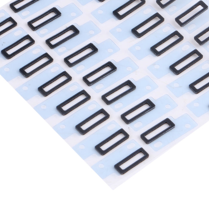 100 PCS Altavoz Timbre Timbre Almohadillas de espuma de esponja a prueba de polvo para iPhone XR / 11, For iPhone XR / 11