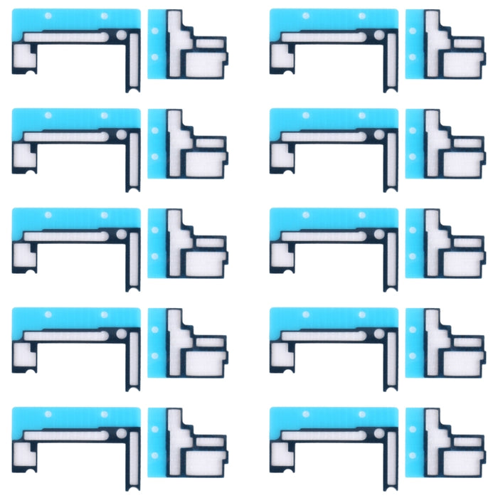 10 juegos de almohadillas de espuma de esponja para conector FPC de placa base para iPhone XR, For iPhone XR