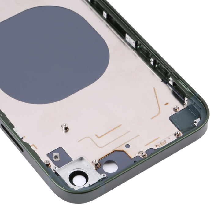 Carcasa Trasera con Apariencia Imitación de iP13 para iPhone XR, For iPhone XR to i13(Green)