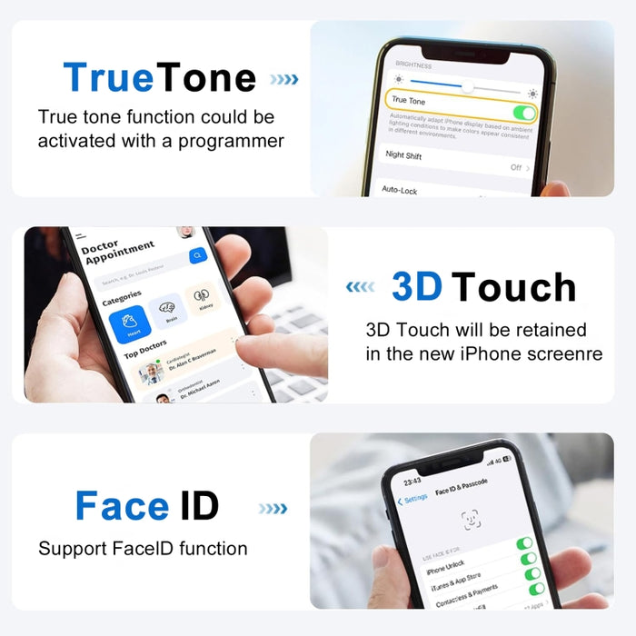 Pantalla LCD YK para iPhone XR con ensamblaje completo de digitalizador, For iPhone XR (Incell)