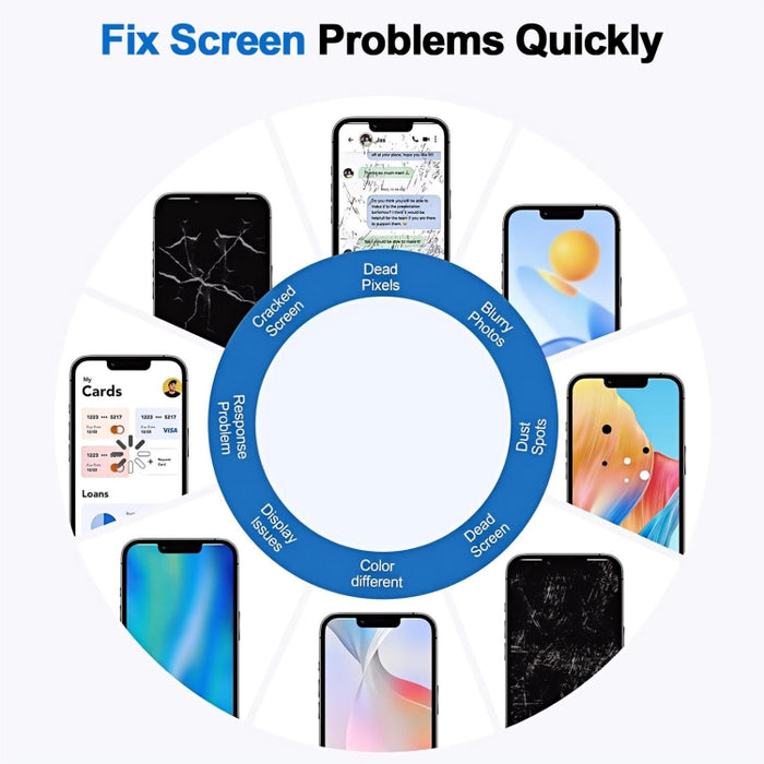 Pantalla LCD YK para iPhone XR con ensamblaje completo de digitalizador, For iPhone XR (Incell)