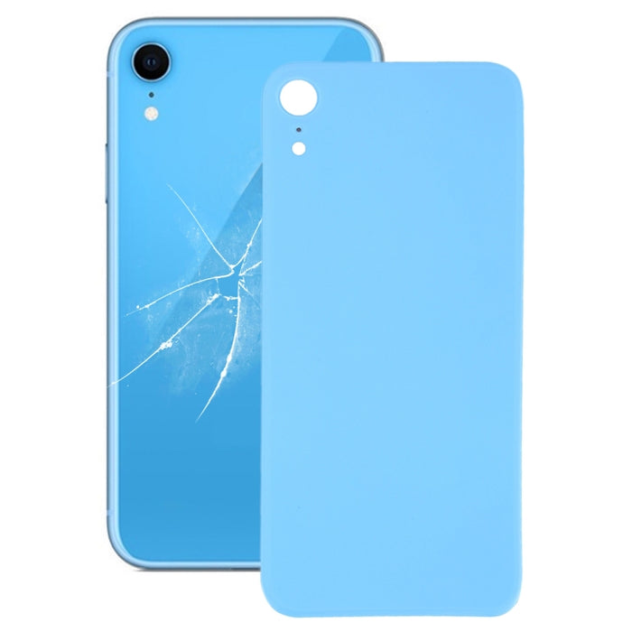 Cubierta trasera de batería de cristal con orificio grande para cámara de fácil reemplazo con adhesivo para iPhone XR, For iPhone XR (No Disassemble), For iPhone XR (Not Disassemble), For iPhone XR (Easy Replacement)