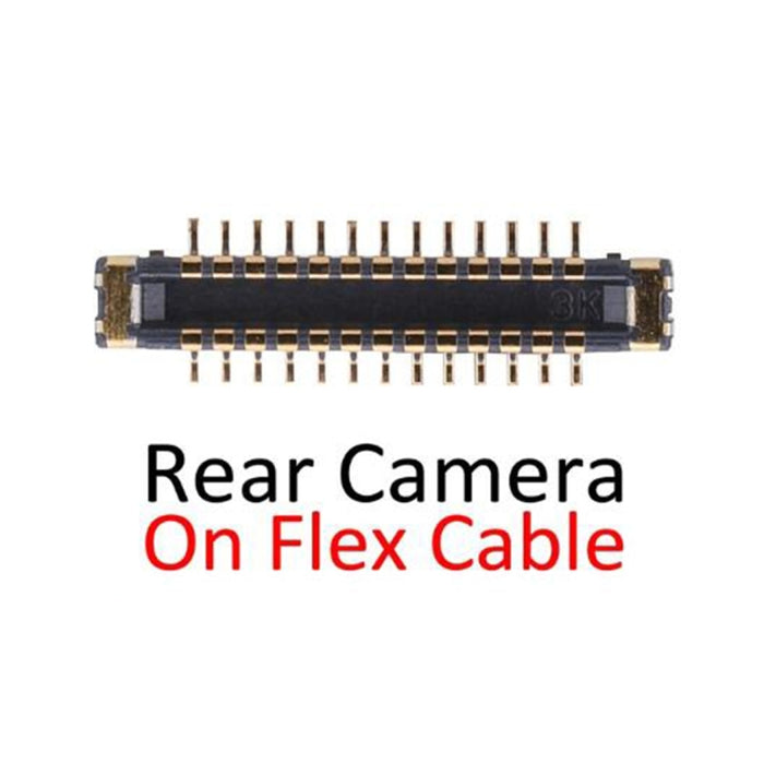 Conector FPC de cámara trasera en cable flexible para iPhone XR, For iPhone XR