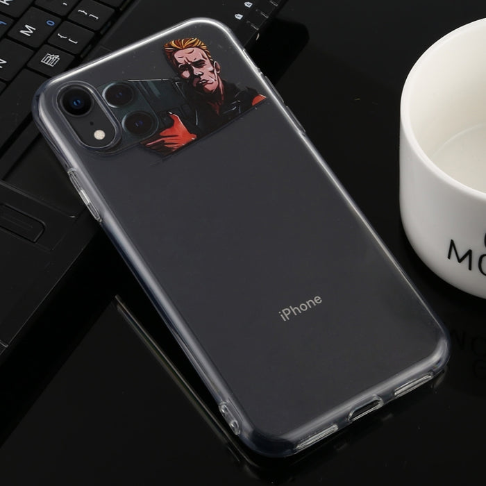 Para iPhone XR Creative 1,5 mm TPU Funda protectora transparente