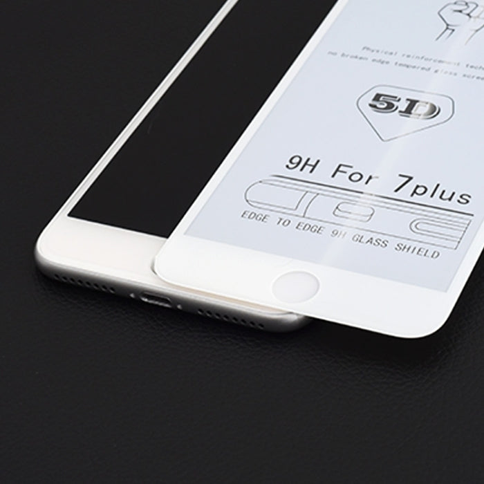 Para iPhone XR 25 piezas 9H 5D Película de vidrio templado de pantalla completa con pegamento completo