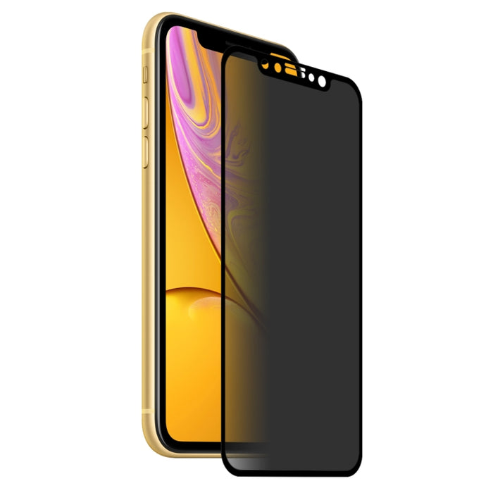 Para iPhone 11 / XR ENKAY Hat-Prince 0.26mm 9H 6D Película de vidrio templado de pantalla completa antideslumbrante de privacidad