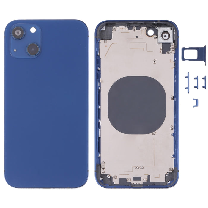 Carcasa Trasera con Apariencia Imitación de iP13 para iPhone XR, For iPXR to i13(Black), For iPXR to i13(Blue), For iPXR to i13(Purple), For iPXR to i13(Pink), For iPXR to i13(Red), For iPXR to i13(Green), For iPXR to i13(White)