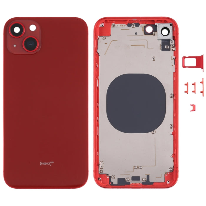 Carcasa Trasera con Apariencia Imitación de iP13 para iPhone XR, For iPXR to i13(Black), For iPXR to i13(Blue), For iPXR to i13(Purple), For iPXR to i13(Pink), For iPXR to i13(Red), For iPXR to i13(Green), For iPXR to i13(White)