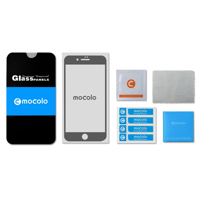 Para iPhone 11 / XR mocolo 0,33 mm 9H 2.5D Película de vidrio templado con impresión de seda