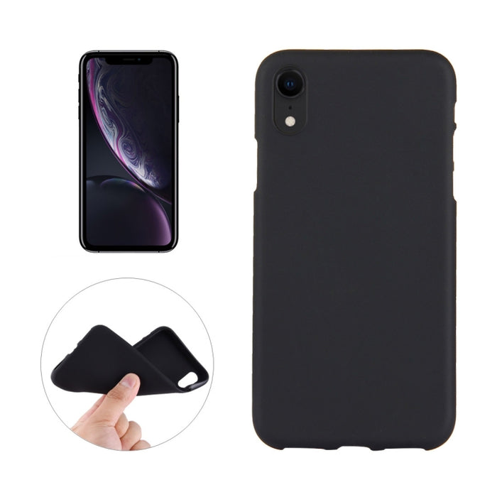 Para iPhone XR Funda de TPU suave esmerilada de color sólido