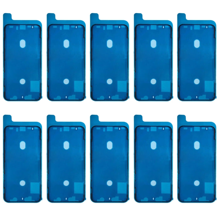 10 pegatinas adhesivas impermeables con marco LCD y bisel para iPhone XS, 10 PCS for iPhone XS