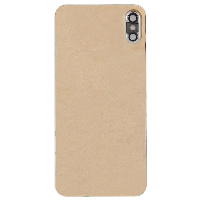 Tapa trasera de batería con bisel, lente y adhesivo para cámara trasera para iPhone XS, For iPhone XS (Camera Lens+Adhesive), For iPhone XS with Camera Lens