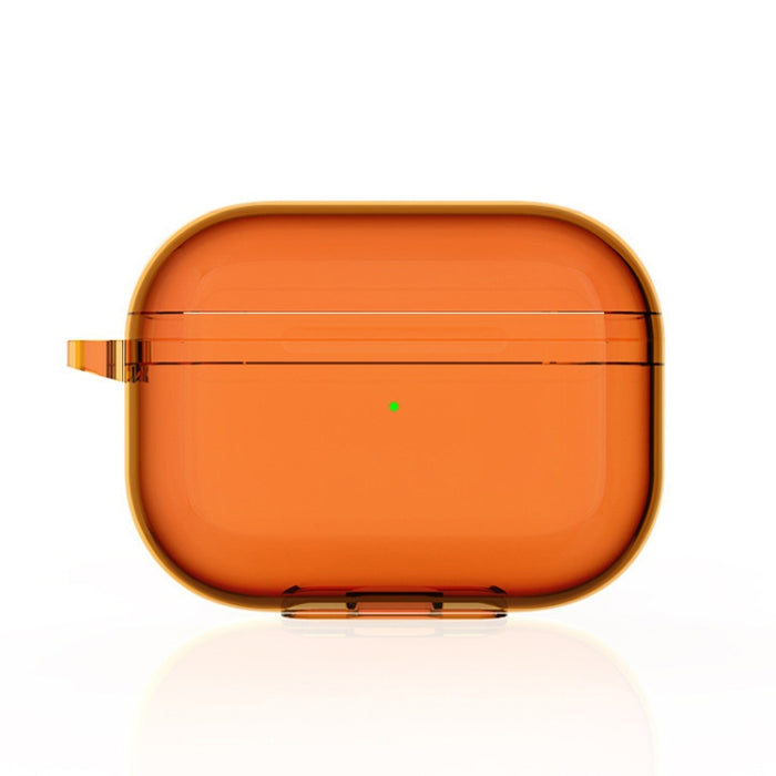 Para Airpodspro3 Funda protectora para auriculares de color sólido fluorescente simple