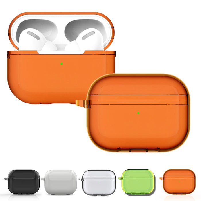 Para Airpodspro3 Funda protectora para auriculares de color sólido fluorescente simple