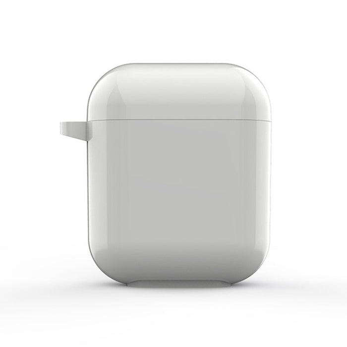 Para Airpods1/2 Funda para auriculares Apple de color sólido fluorescente simple