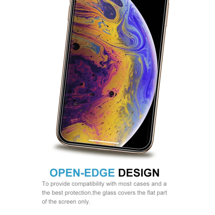Para iPhone 11 Pro / XS / X Película de vidrio templado HD de pantalla completa antiarañazos 9H 9D