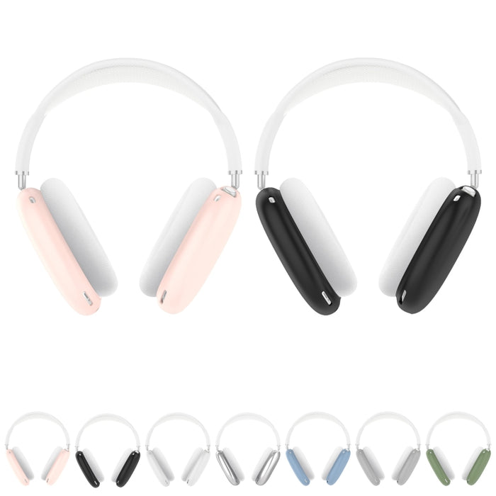 Un par de fundas protectoras para auriculares de silicona antiarañazos de cobertura total para AirPods Max