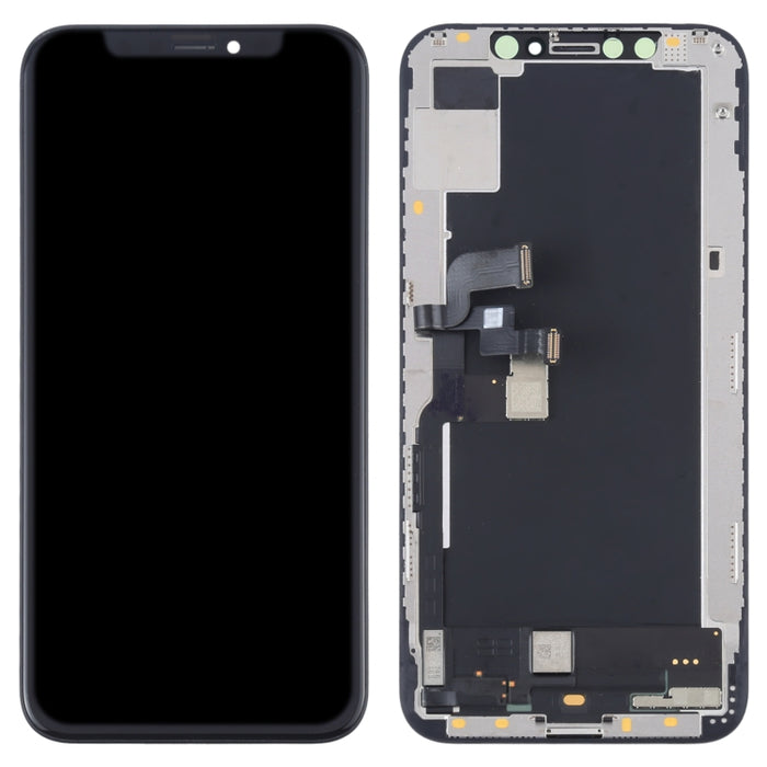 Pantalla LCD de material OLED original y ensamblaje completo del digitalizador para iPhone XS, For iPhone XS (Original)